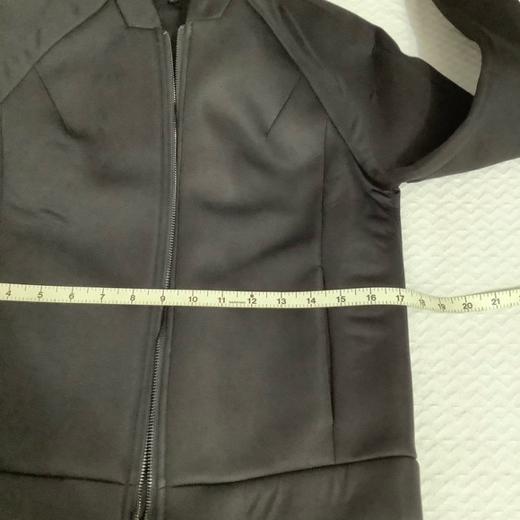 Nameless Men’s Black Neoprene Minimalist Zip up jacket Size S - Picture 11 of 12